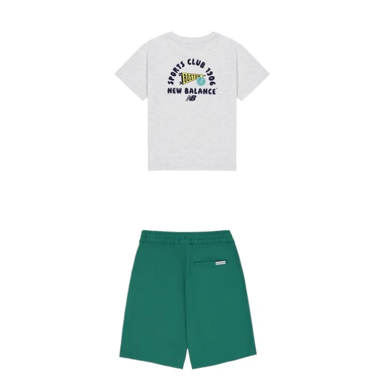 Детский спортивный костюм Casual Sportswear SS26 2 Pack New Balance, LGR 2SG6S103 — фото 3