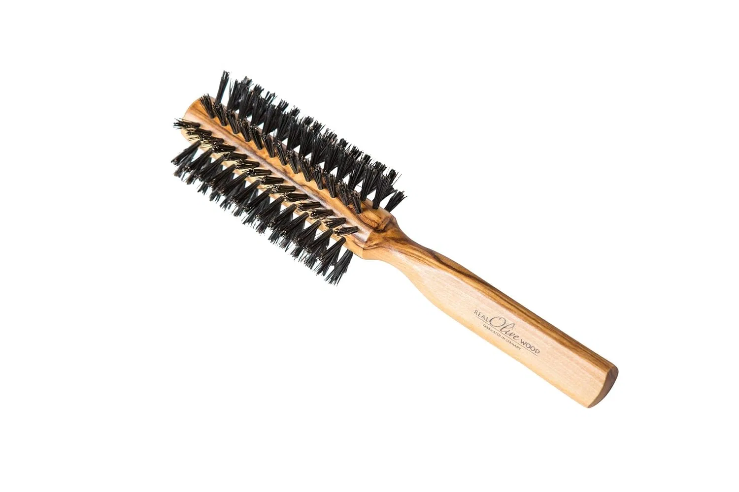 Круглая щетка для волос с щетиной кабана от Olivia Holz-Leute