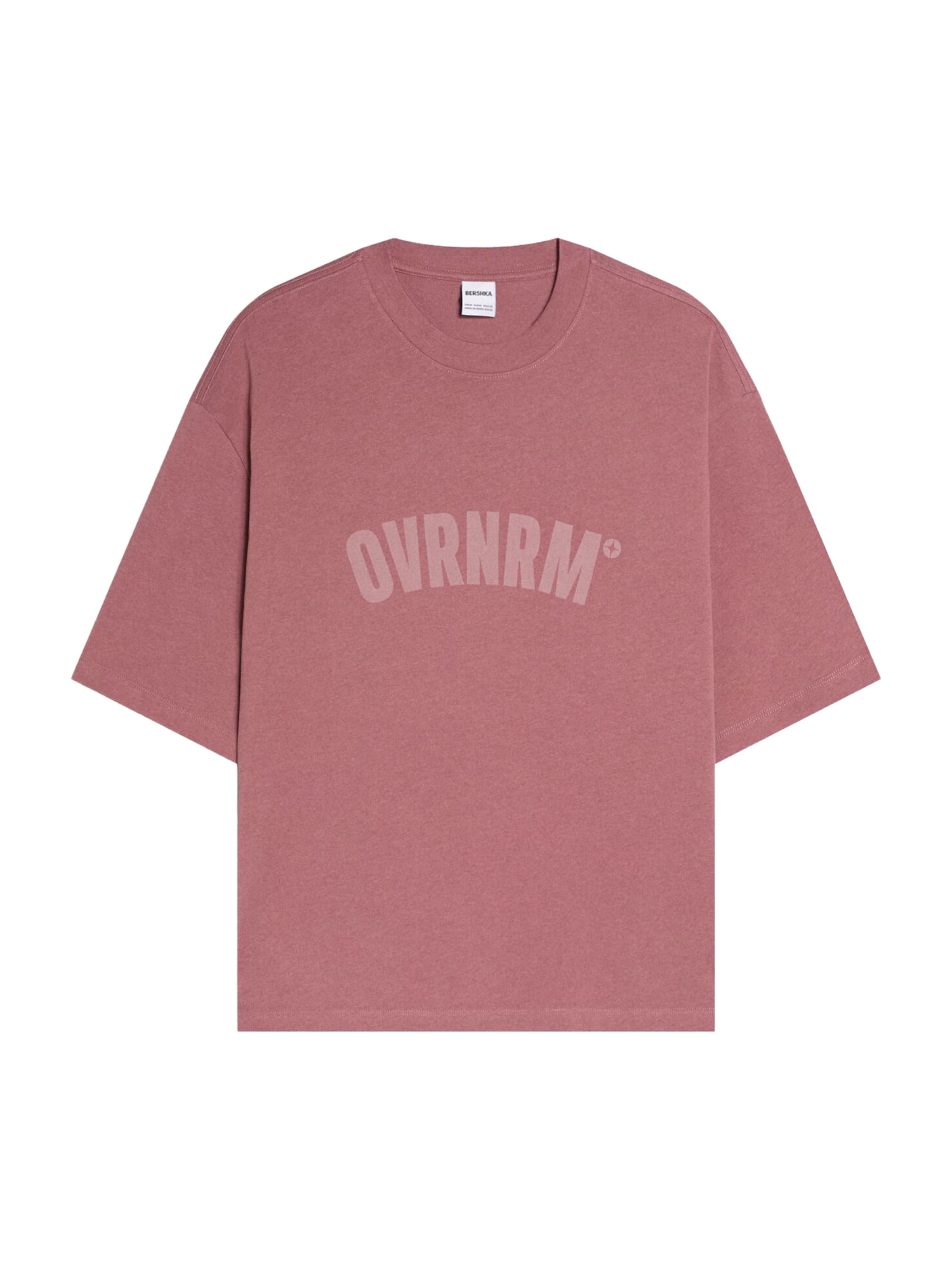 

Bershka Футболка в светло-красном цвете