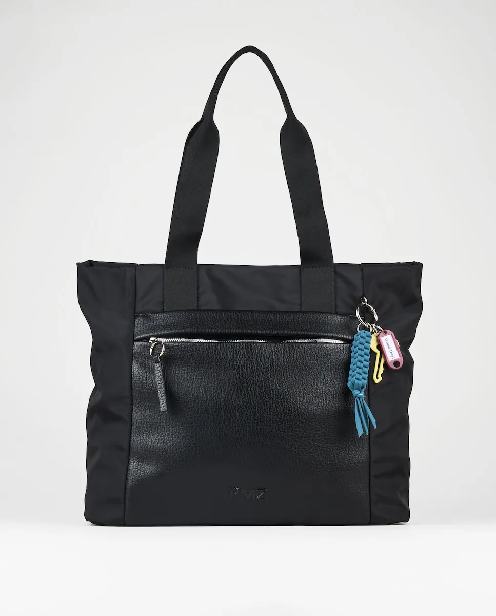 

Женская нейлоновая сумка-шоппер с подвеской PACOMARTINEZ, черный