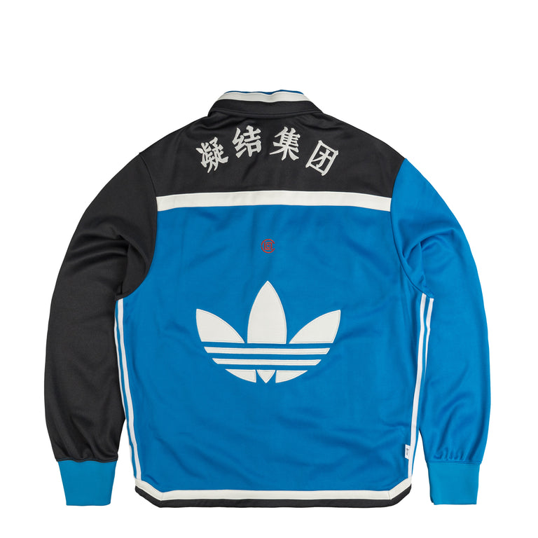 

Куртка x clot by edison chen warm-up jacket Adidas, синий