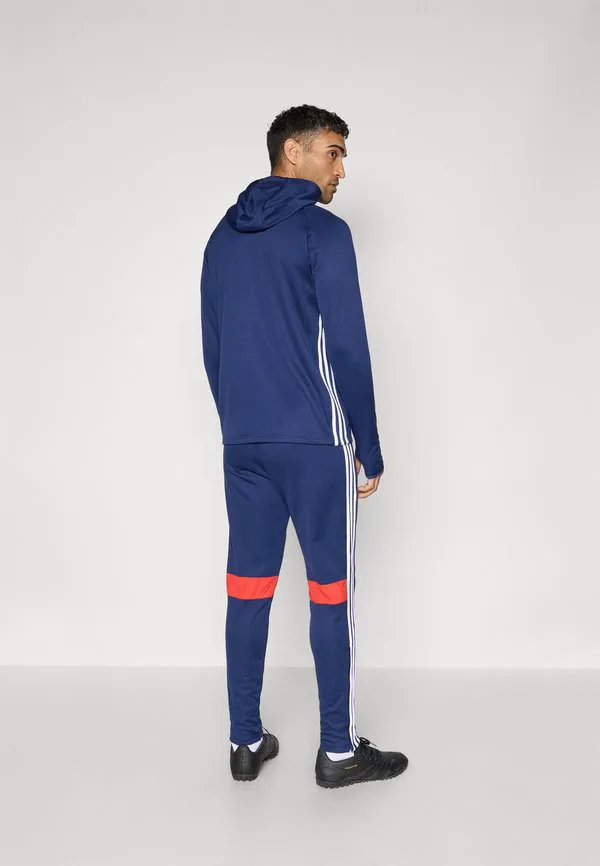 Tiro25 essentials зимние тренировочные штаны узкие мужские спортивные штаны Adidas Performance, Team Navy Blue/Red/White — фото 3