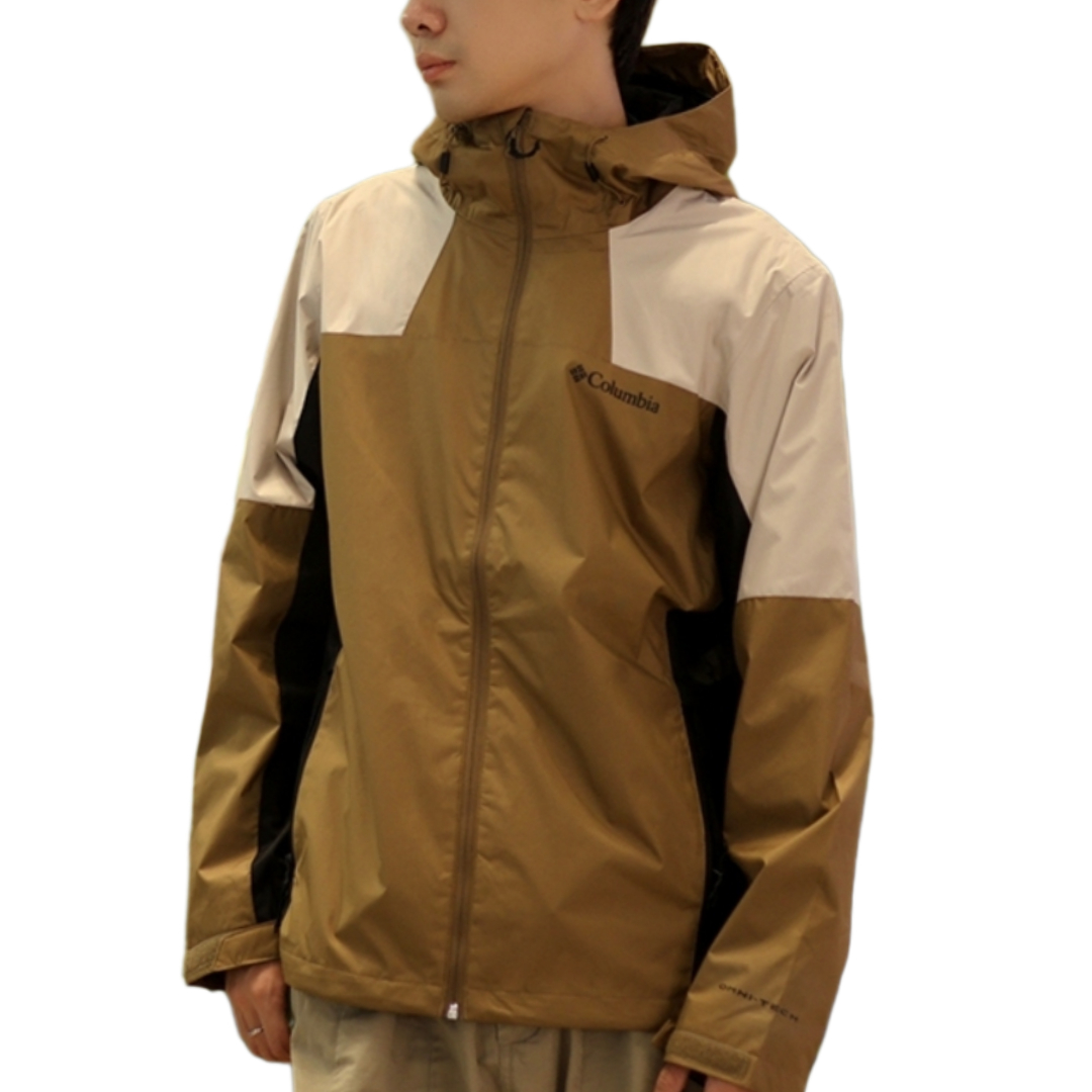 

Columbia Двухцветная куртка с капюшоном, Khaki 257