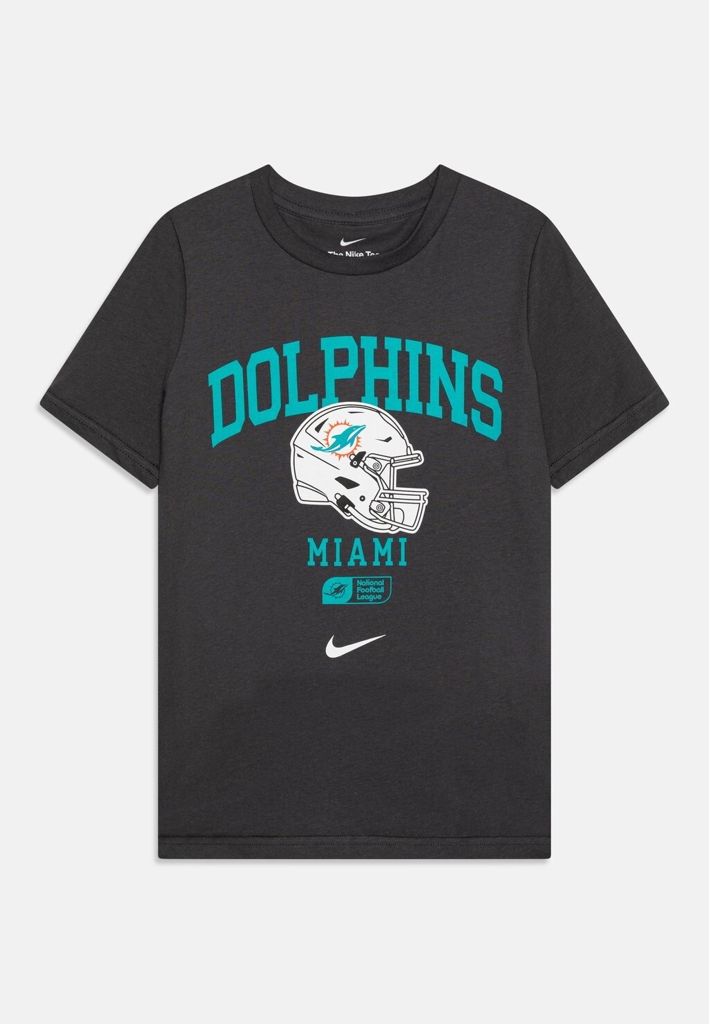 

Футболка DOLPHINS HELMET ESSENTIAL TEE NFL UNISEX Nike, серый