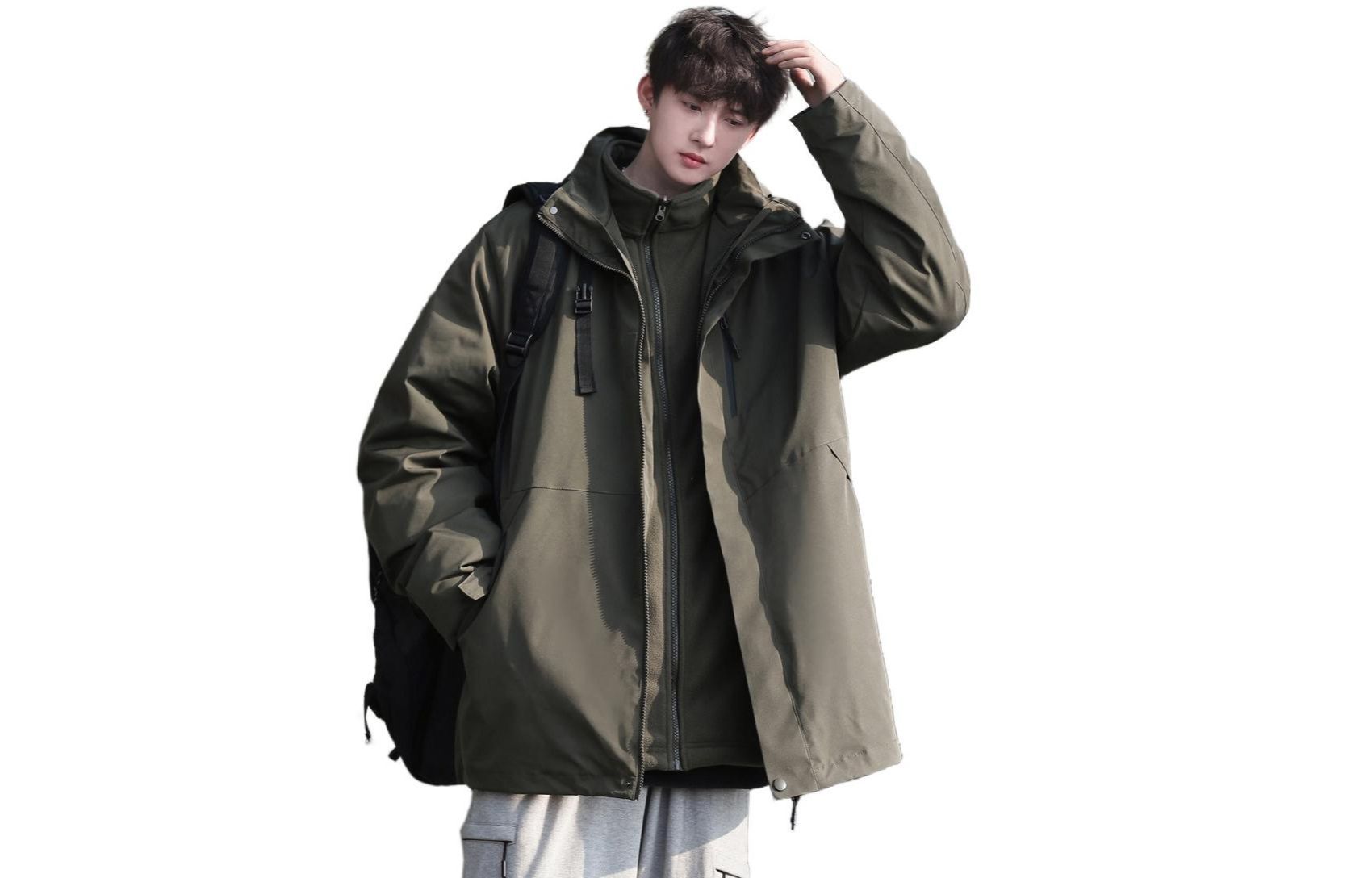 

Ветровка Warrior унисекс, Army Green