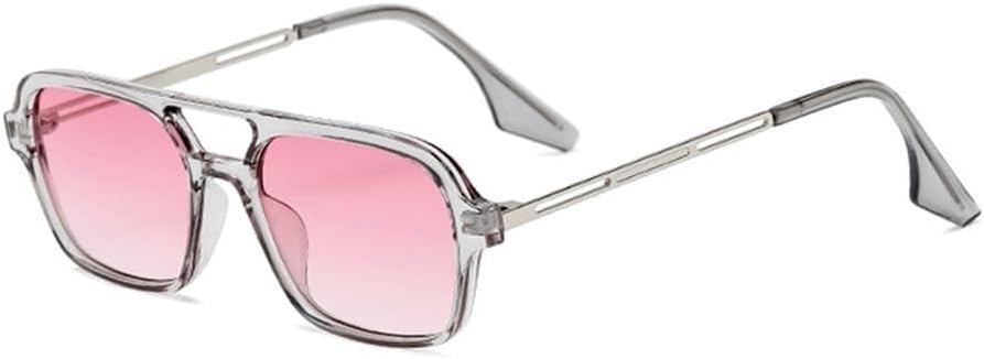 

Солнцезащитные очки Double Bridges для женщин и мужчин с защитной пленкой Ocean Film UV400 для занятий спортом на открытом воздухе: бег и езда на велосипеде Generic, Grey Pink