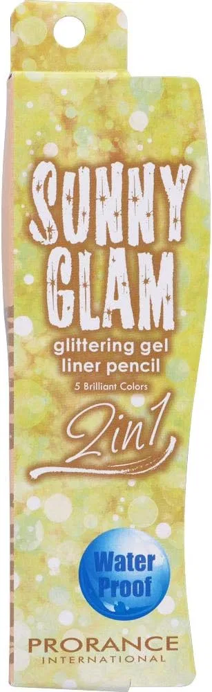 Подводка для глаз Glitter Gel Liner Pencil Upwork белое золото