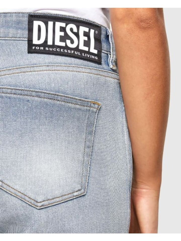 Тканевые брюки Diesel A01382009IZ Hose, цвет Denim — фото 3