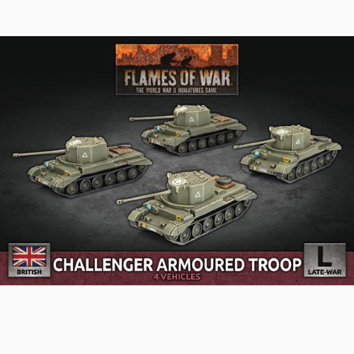 

Фигурки Flames Of War: British Challenger Armoured Troop