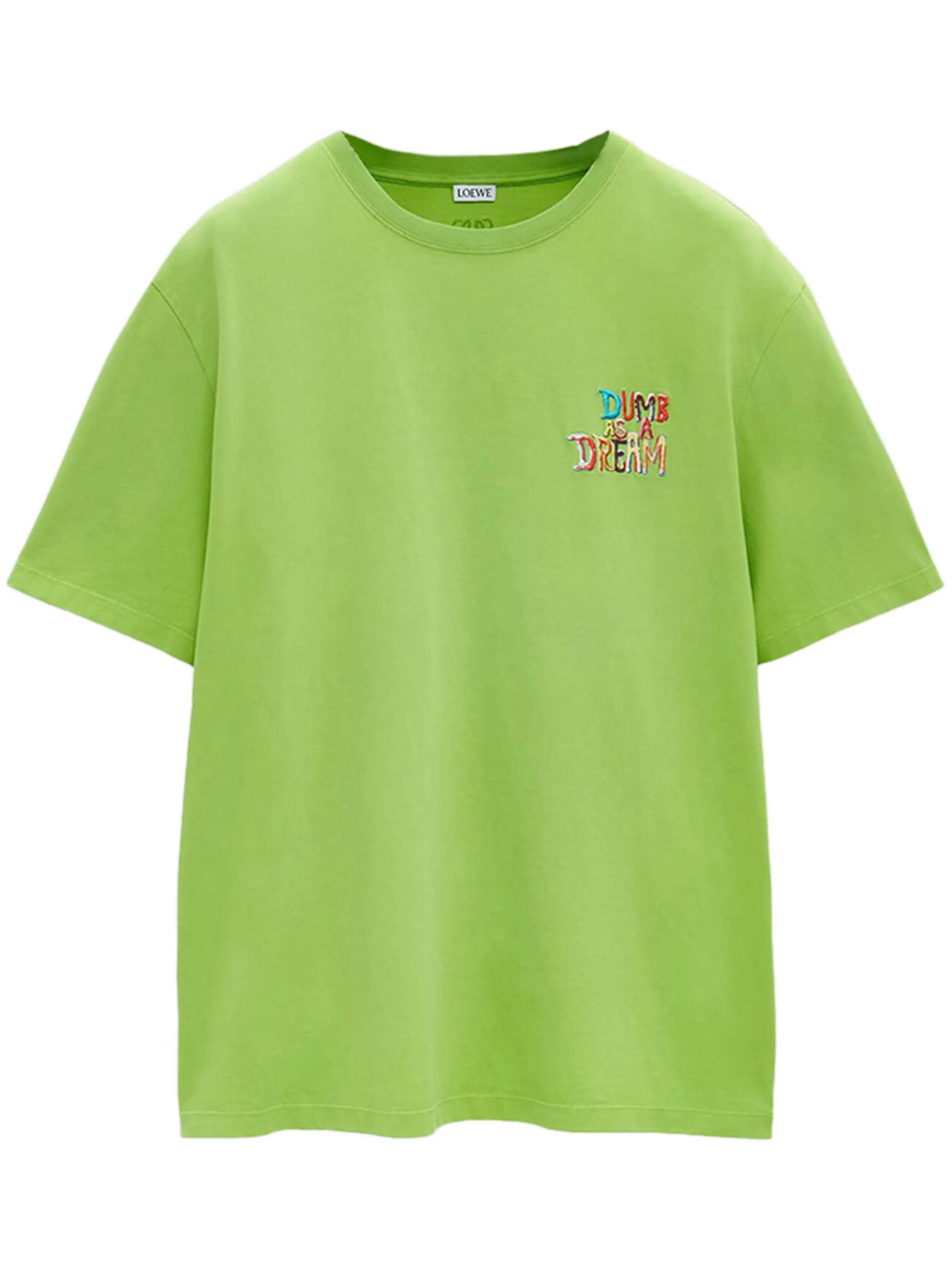

Футболка с круглым вырезом Loewe, зеленый