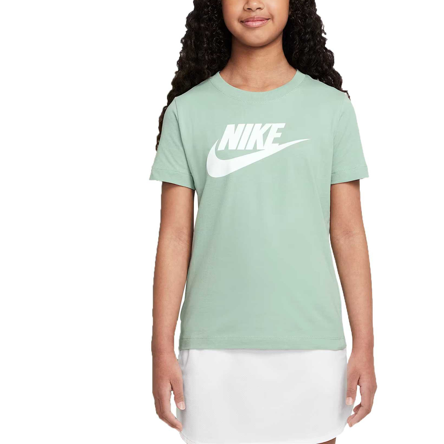 Nike Футболка Sportswear Green Kids'