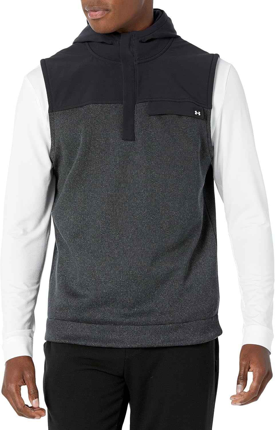 

Мужской флисовый жилет Under Armour Storm Sweater Vest 1, (001) Black/White