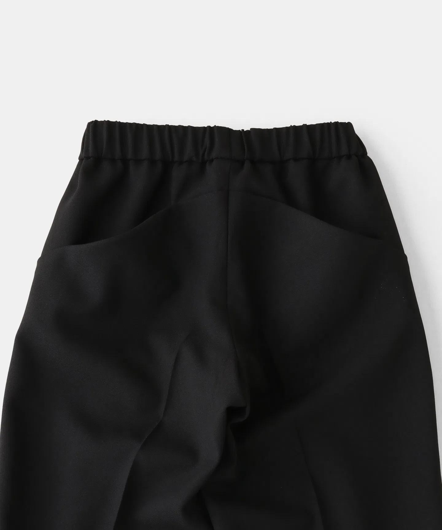 【MOUN TEN. / Mountain】canapa 1-tuck pants kids (BLACK) — фото 4