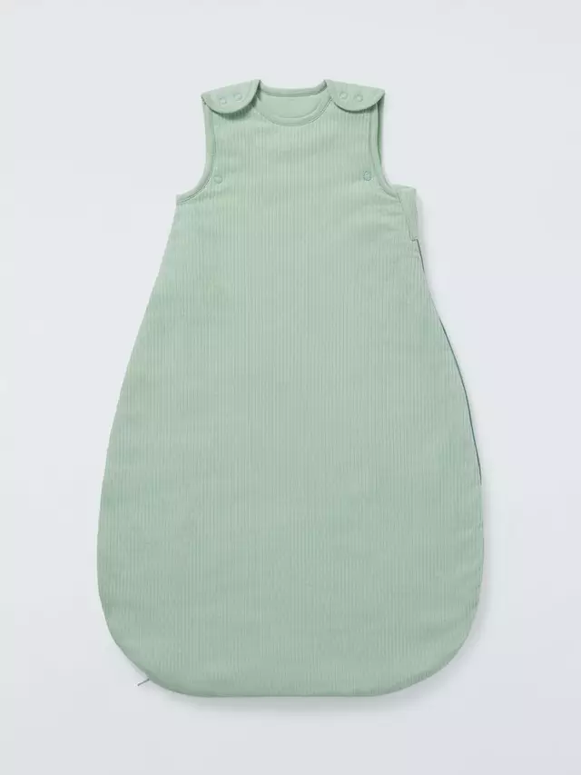 

Детский спальный мешок John Lewis Baby Ribbed Cotton, зеленый