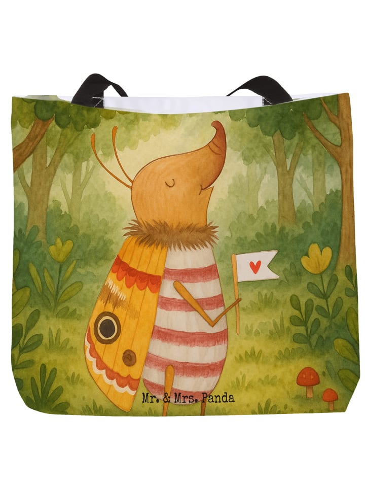 

Mr. & Mrs. Panda Пляжная сумка с изображением флага мотылька (без буквы S...) белого цвета