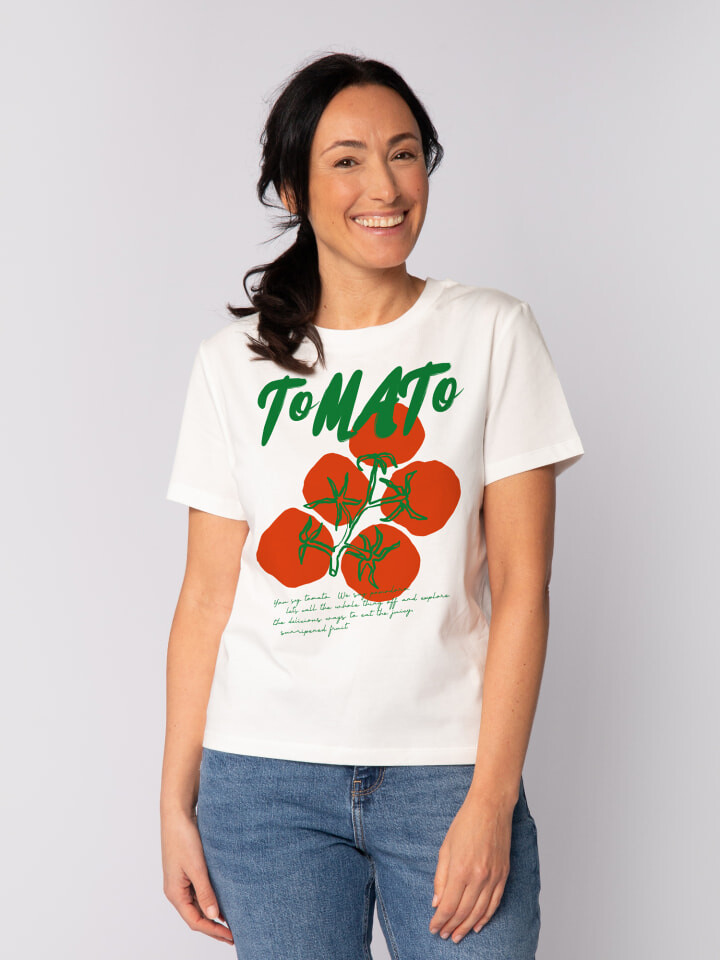 

Футболка wat Apparel T-Shirt Tomato, белый