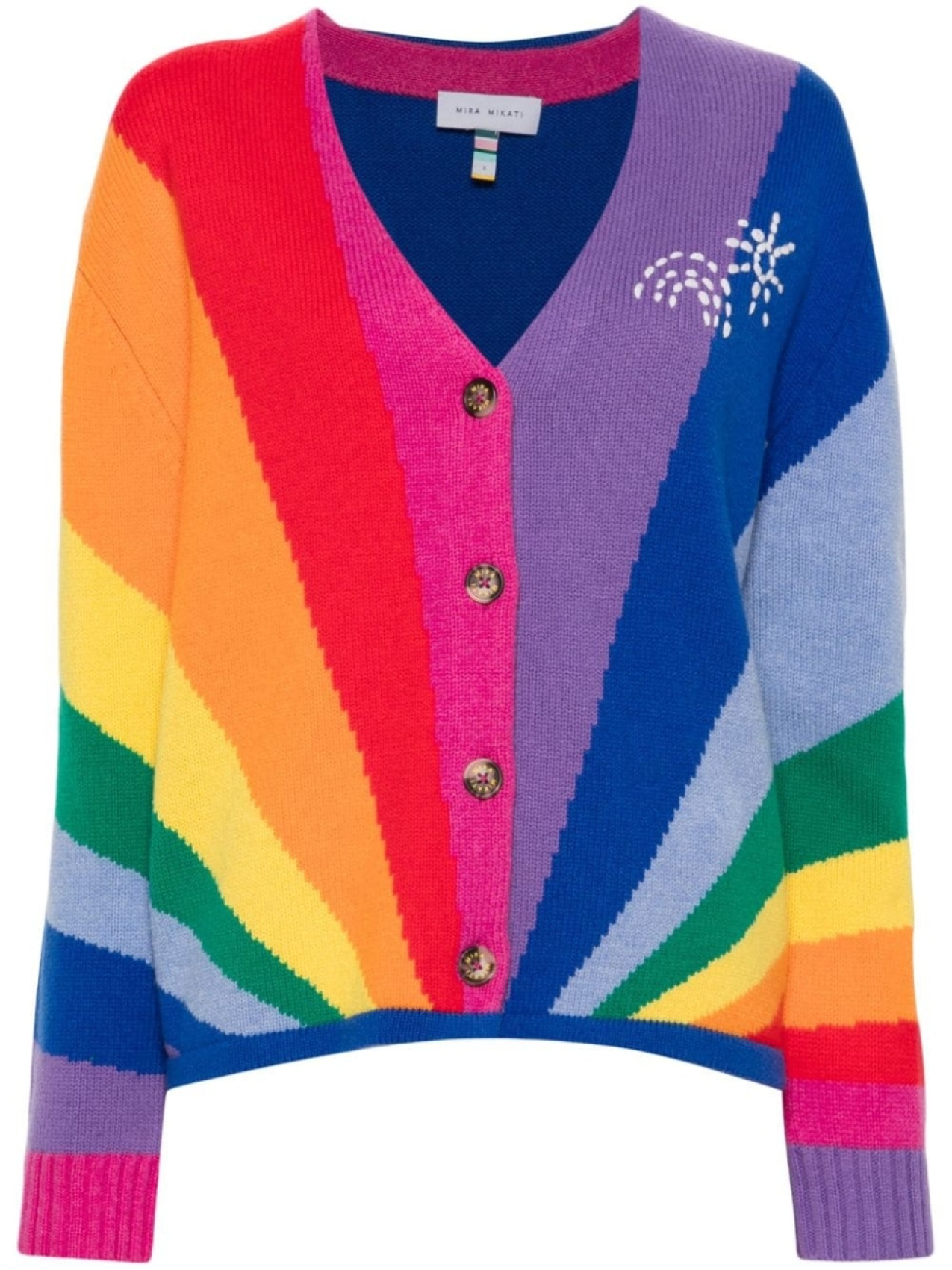 

Mira Mikati кардиган Rainbow Ray, синий