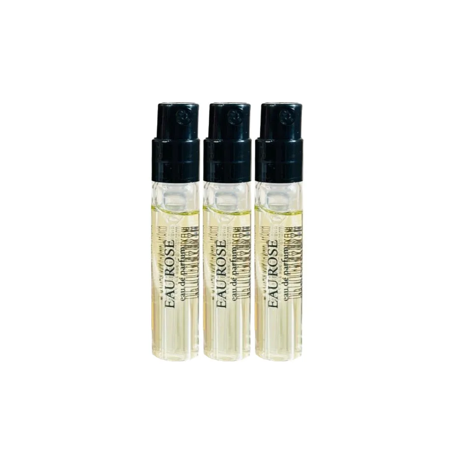 Diptyque Набор пробников духов Eau De Parfum EDP Rose, Litchi Chamomile, 2ml*3