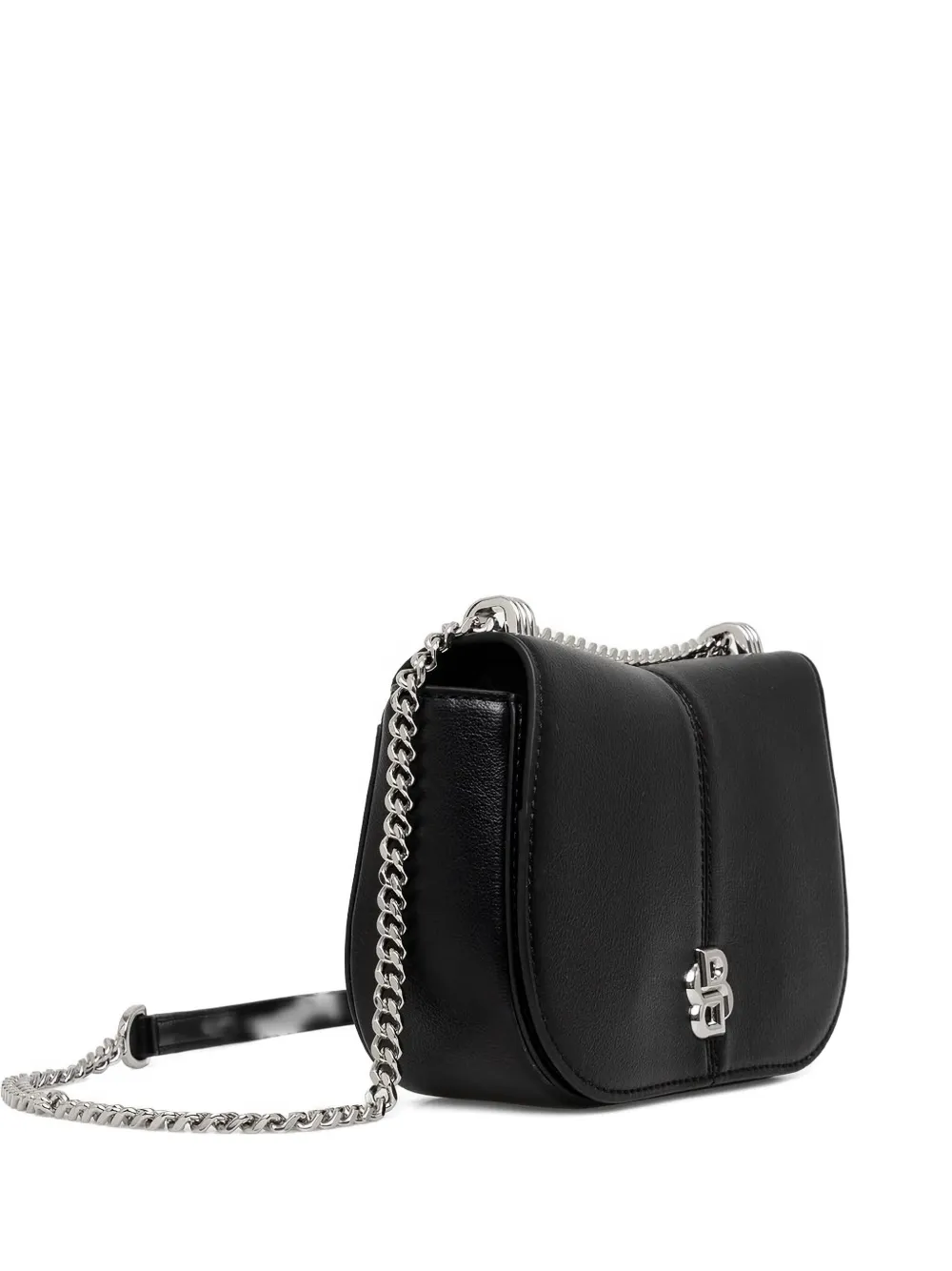 

Сумка-сэтчел с ремешком-цепочкой и логотипом BOSS, черный