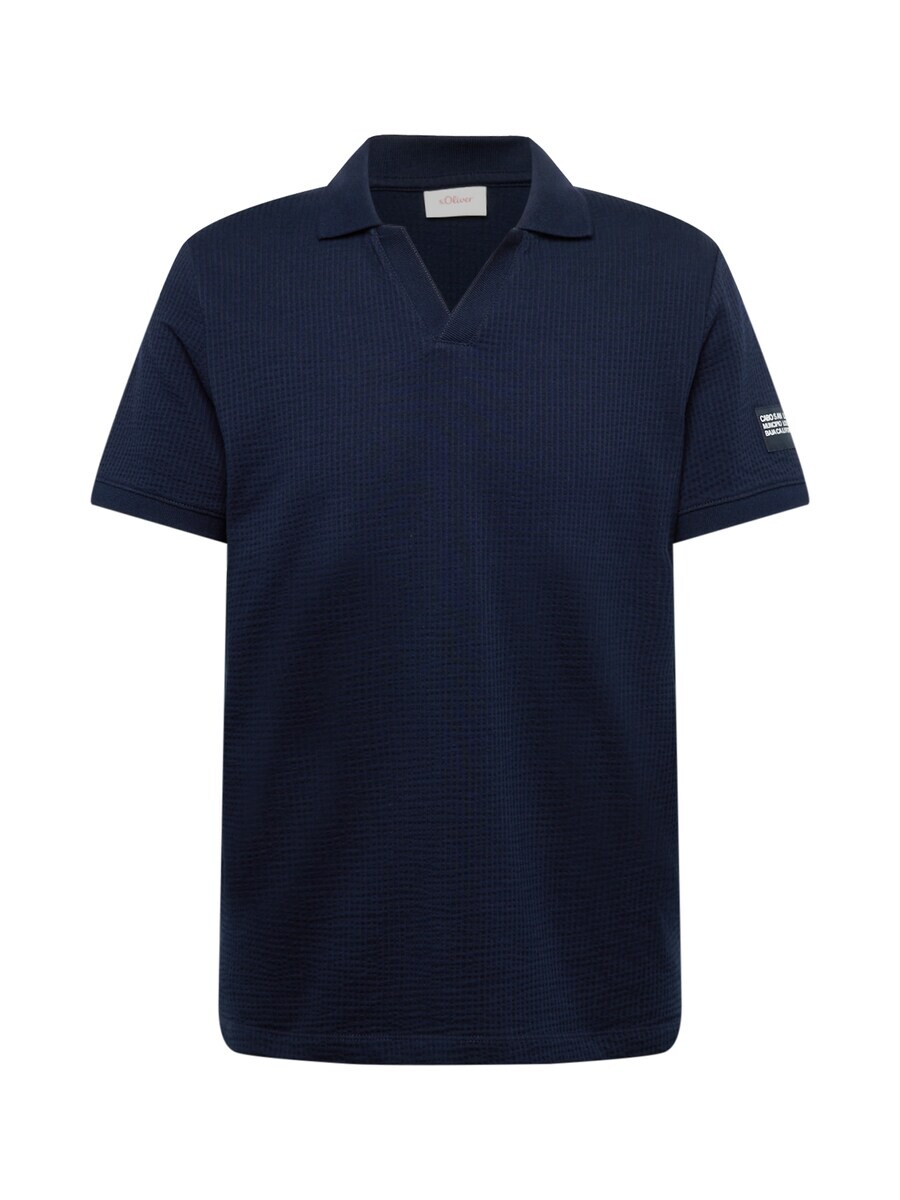 

Рубашка поло s.Oliver Shirt, темно-синий