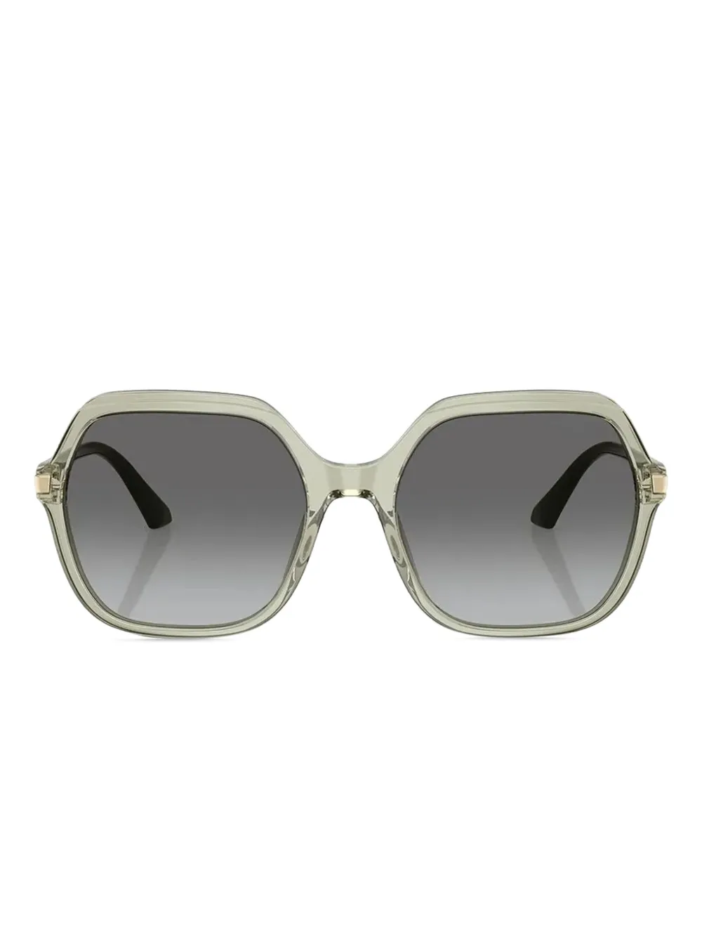 

Солнцезащитные очки в геометричной оправе Vogue Eyewear, зеленый