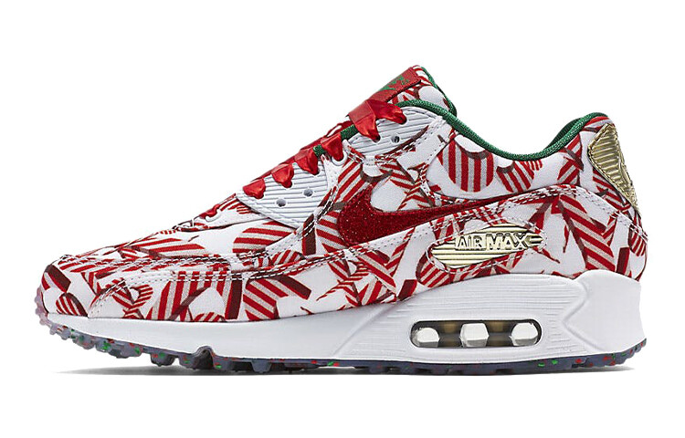 

Кроссовки Nike Air Max 90 Candy Cane Christmas 2015 Women's