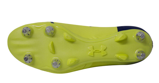 Бутсы мужские UA Team Spotlight Hybird SG E Under Armour, желтый — фото 4