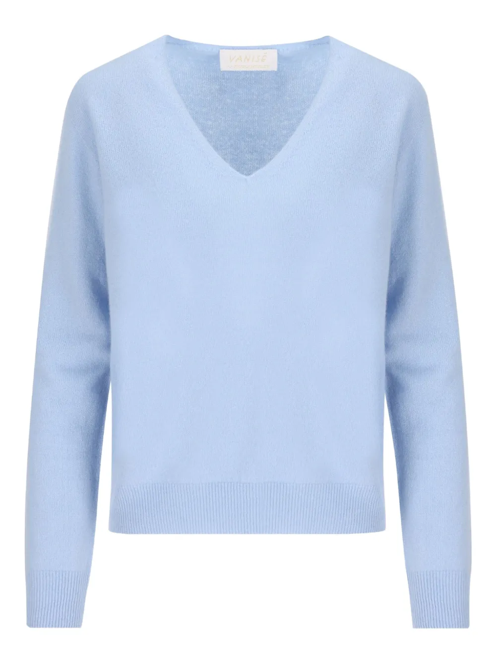 

Кашемировый свитер с V-образным вырезом Vanisè, синий