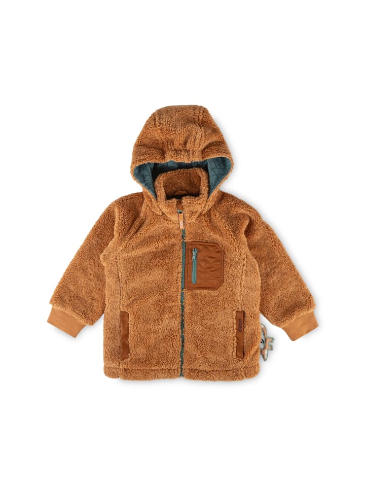 

Флисовая куртка Sigikid, коричневый