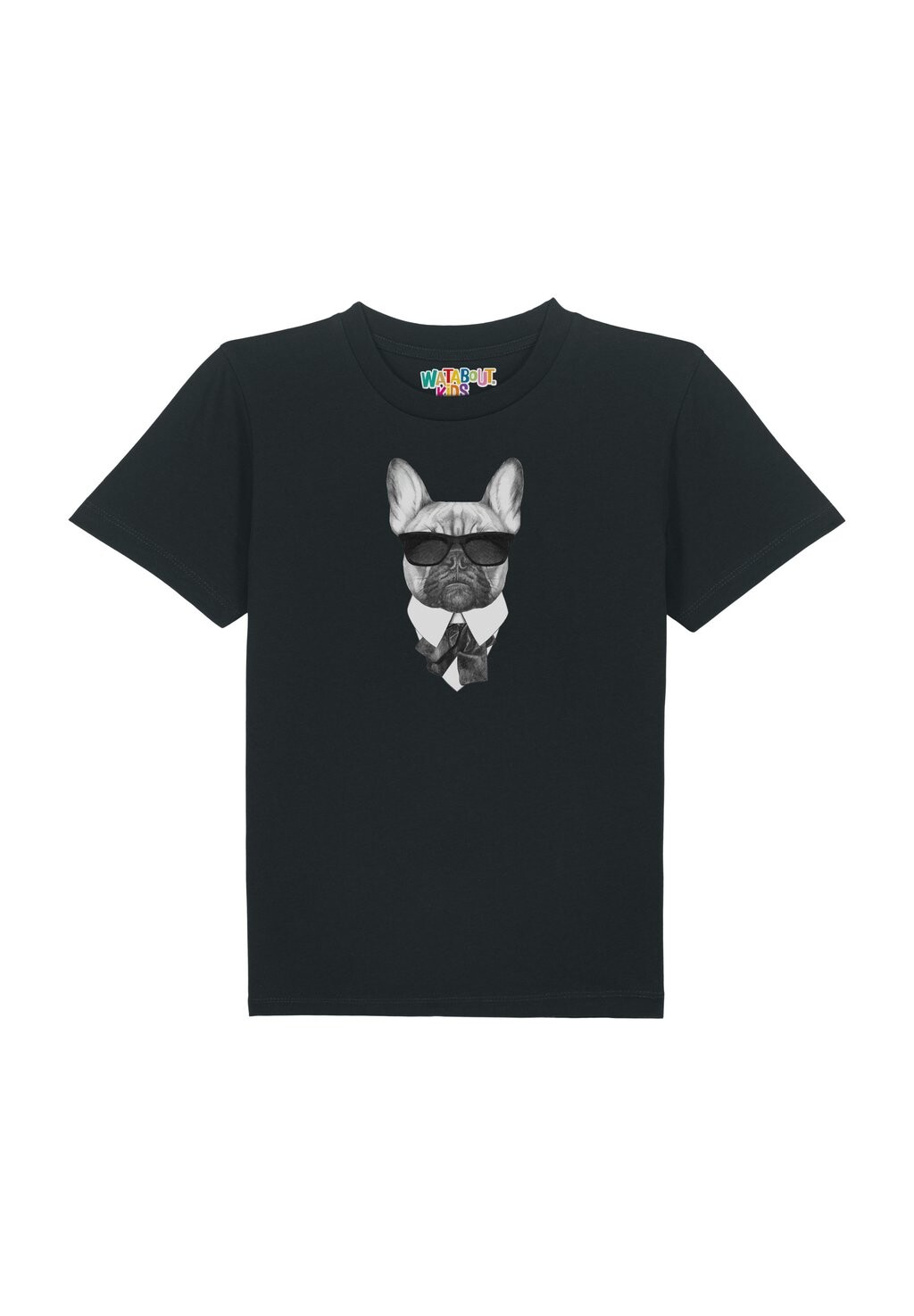 

Футболка с принтом EIN FESCHER HUND Watapparel, цвет black