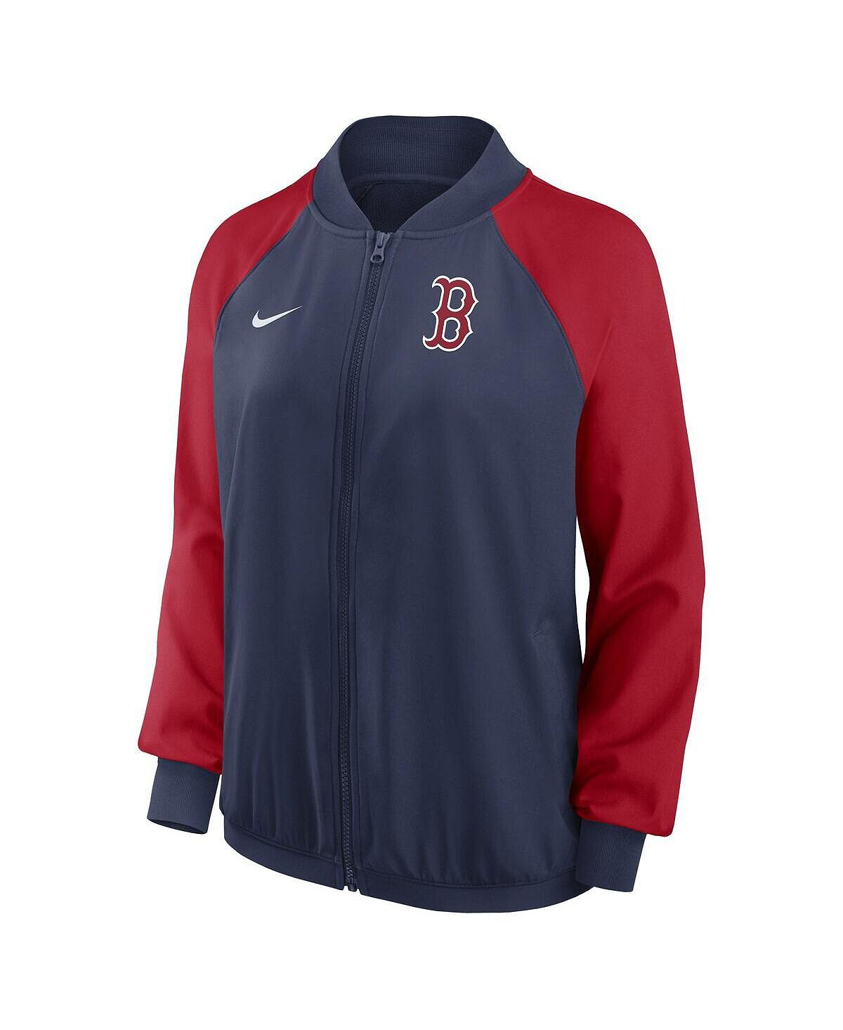 

Куртка спортивная Nike Boston Red Sox Authentic Raglan Performance Full Zip, темно-синий/красный
