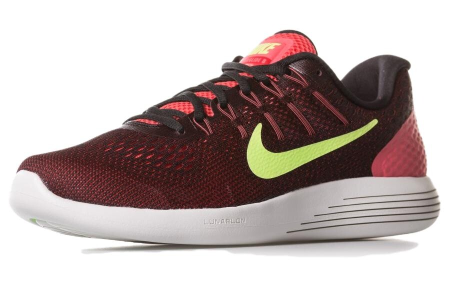 Кроссовки мужские Lunarglide 8 с низким верхом, темно-красный Nike — фото 3