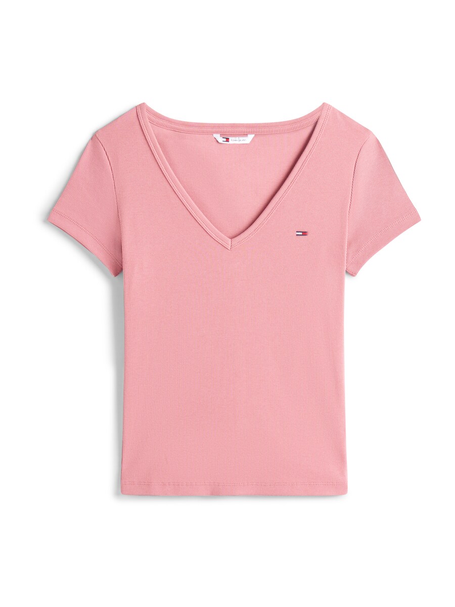 

Рубашка Tommy Jeans Essential, темно-розовый