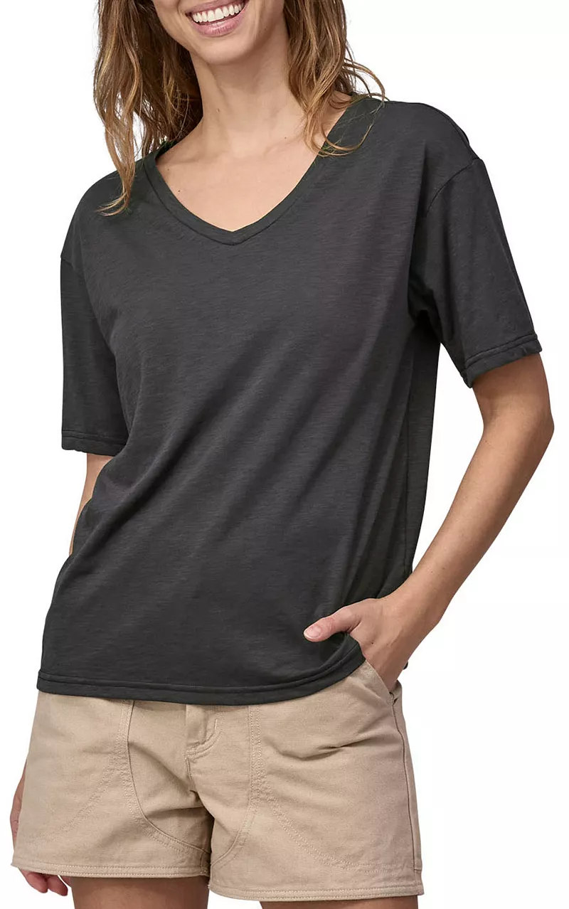 

Женская футболка Patagonia Mainstay, цвет Ink Black