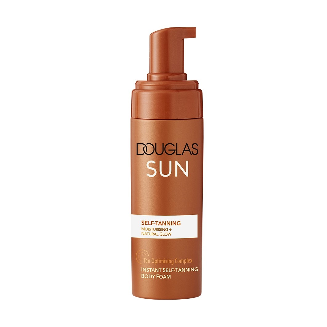 Средство для загара sun self tanning body foam Douglas Collection, объем 150 мл — фото 2