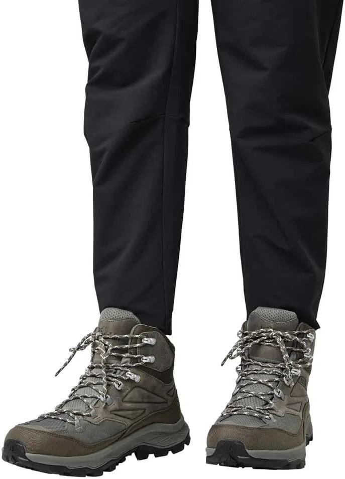 Мужские прогулочные кроссовки Jack Wolfskin Cyrox Texapore Mid M, Cold Coffee — фото 3
