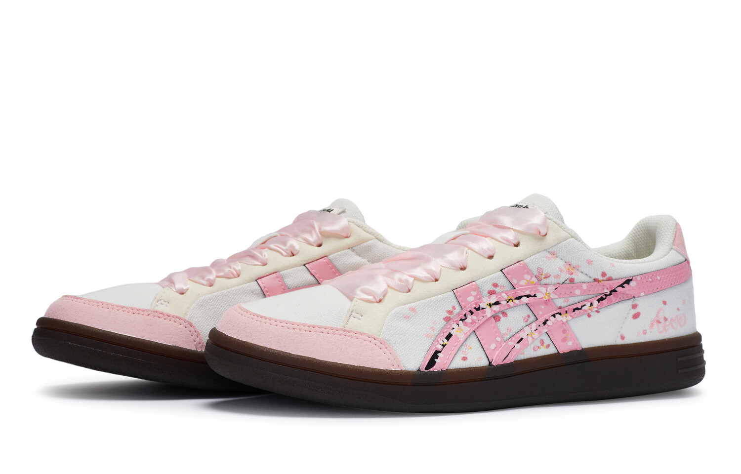 Кроссовки Onitsuka Tiger Advanti Skateboarding Shoes Unisex Low-top Pink, розовый — фото 2