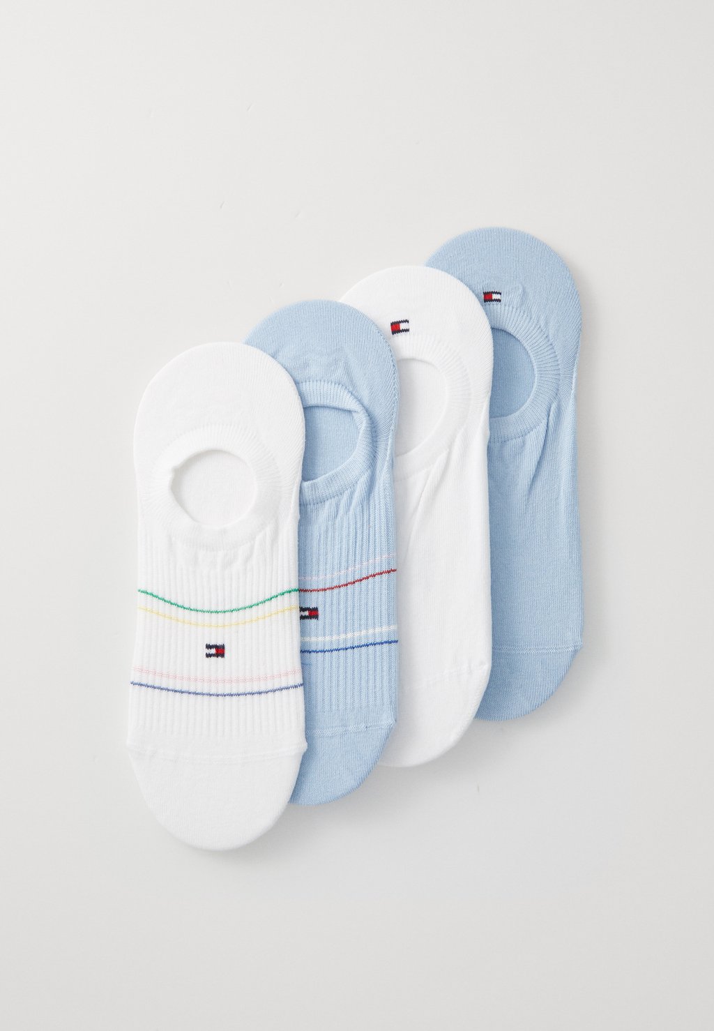 

Носки WOMEN FOOTIE SHINE ECOM 4 PACK Tommy Hilfiger, молочный