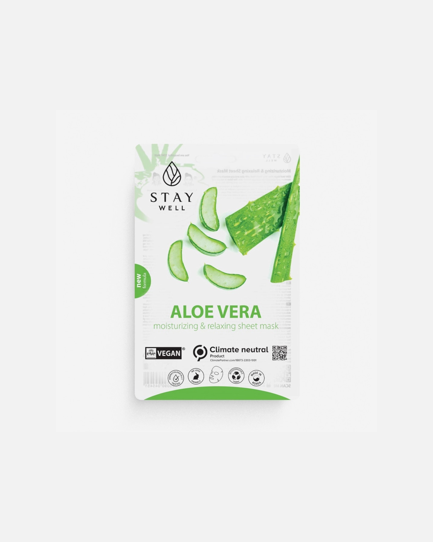 

Тканевая маска для лица Stay Well, 20 гр