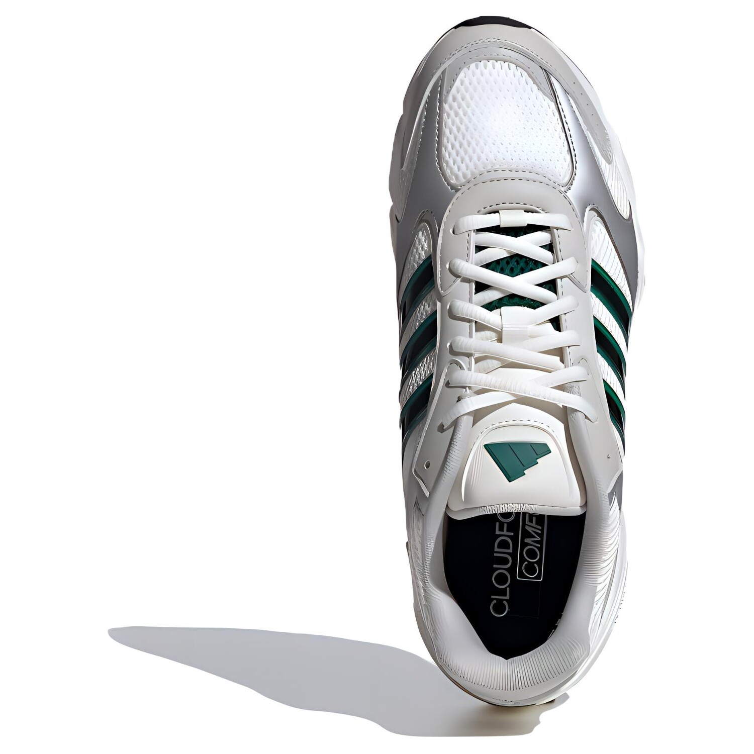 Кроссовки adidas CRAZYCHAOS 2000 Chunky Sneakers Men Low-top White, Green, Silver, белый/зеленый/серебряный — фото 4