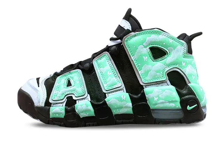 

Женские баскетбольные кроссовки Nike Air More Uptempo Vintage, Green
