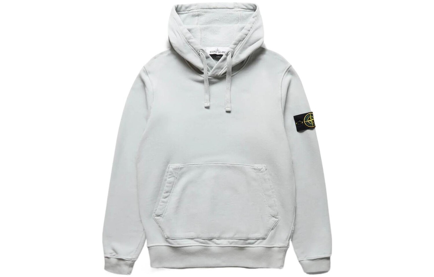 

Толстовка мужская жемчужно-серая Stone Island, серый