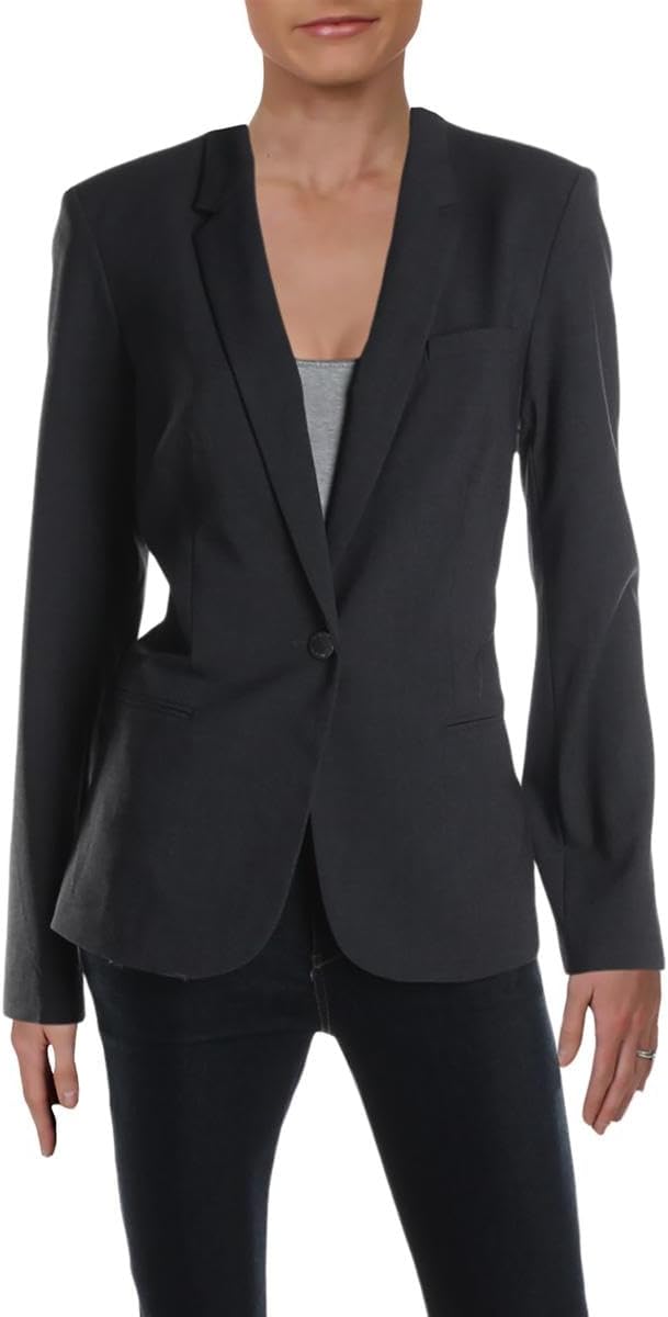 

Блейзер Calvin Klein на одной пуговице, Black