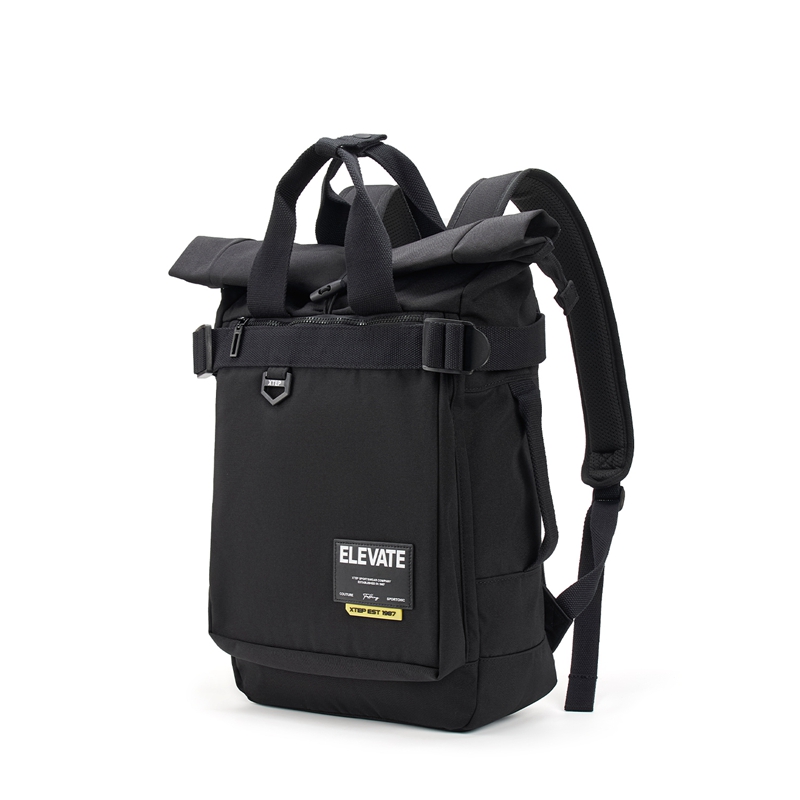 

Рюкзак из ткани Regular Unisex черный/светло-хаки/светло-коричневый XTEP