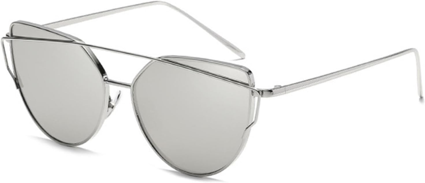 

Женские солнцезащитные очки «кошачий глаз» — зеркальные линзы цвета розового золота — модные ретро-очки — солнцезащитные очки с защитой от УФ-излучения UV400 DSVIGF, 03