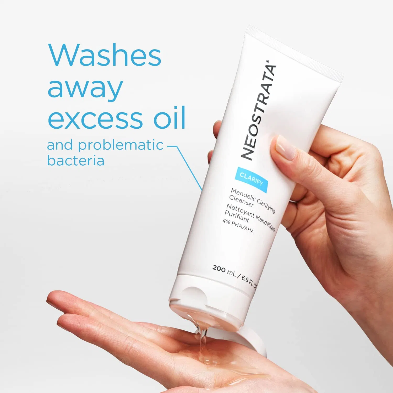 Крем для лица Neostrata — Очищающее средство с миндальной кислотой «Clarify Mandelic Clarifying Cleanser» от Derma — фото 3