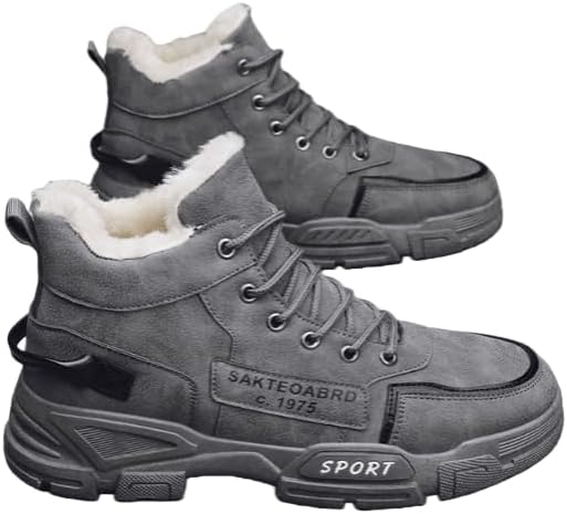 

Кроссовки Chunky для мужчин с прочной толстой подошвой, на шнуровке, высокие, повседневные для улицы и повседневного ношения Txlkgqw, серый