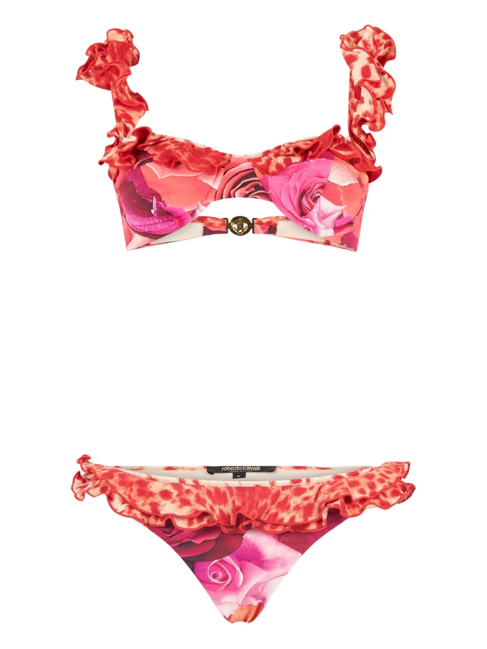 

Бикини Garden Rose Roberto Cavalli, розовый