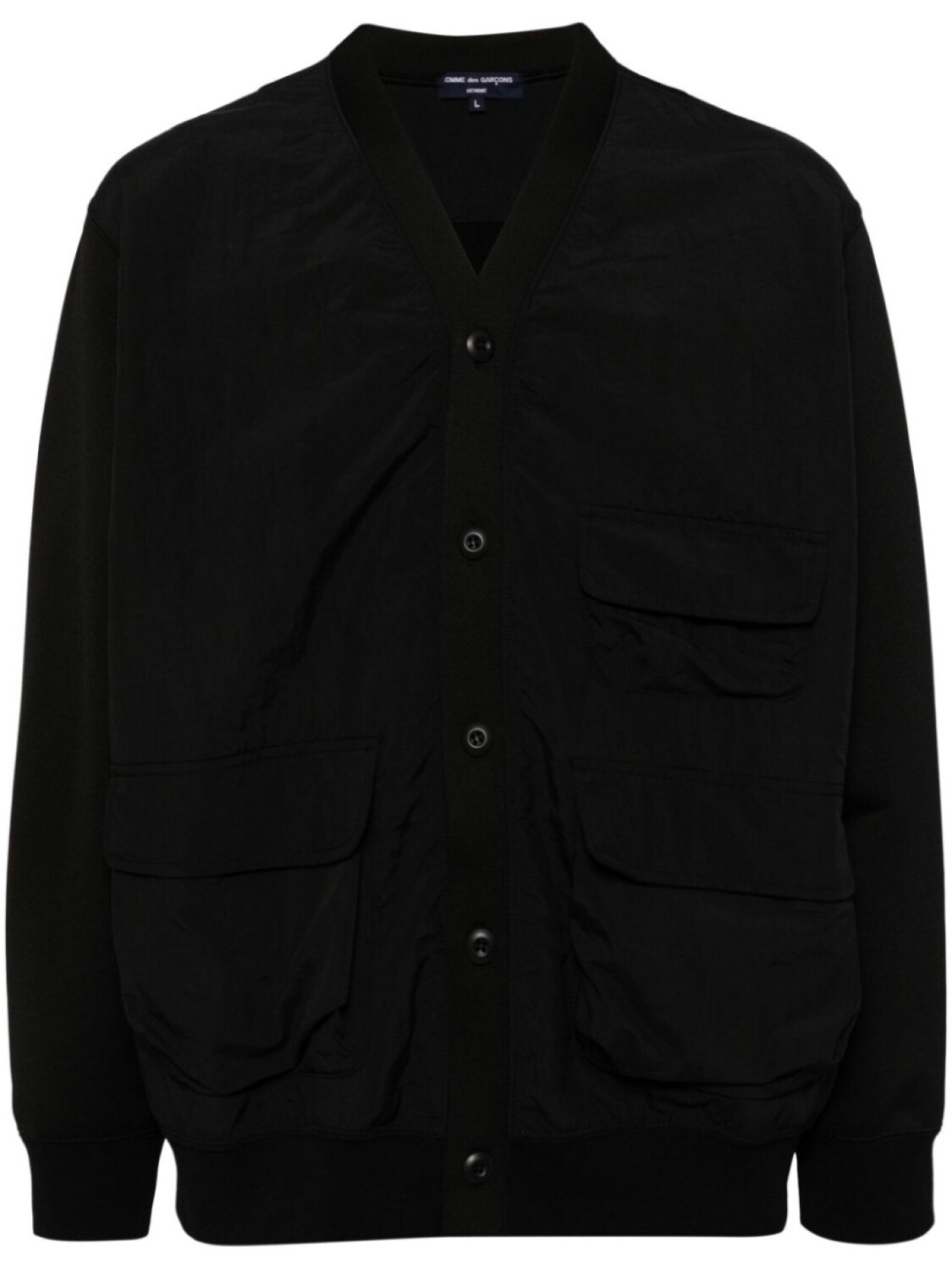 

Comme des Garçons Homme кардиган со вставками, черный