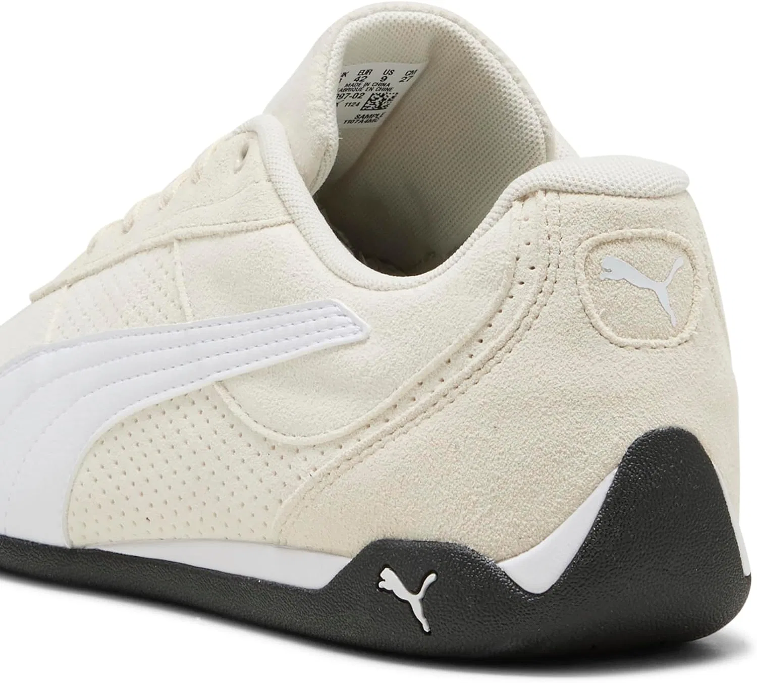 Кроссовки PUMA, цвет Warm White-alpine Snow-puma Black — фото 3